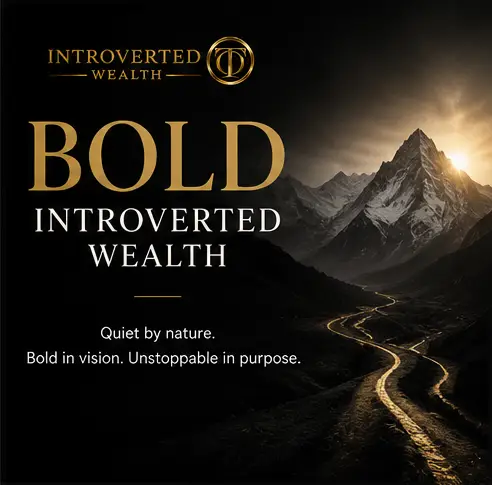 Introverted Wealth logo mark representing the About Introverted Wealth brand section.