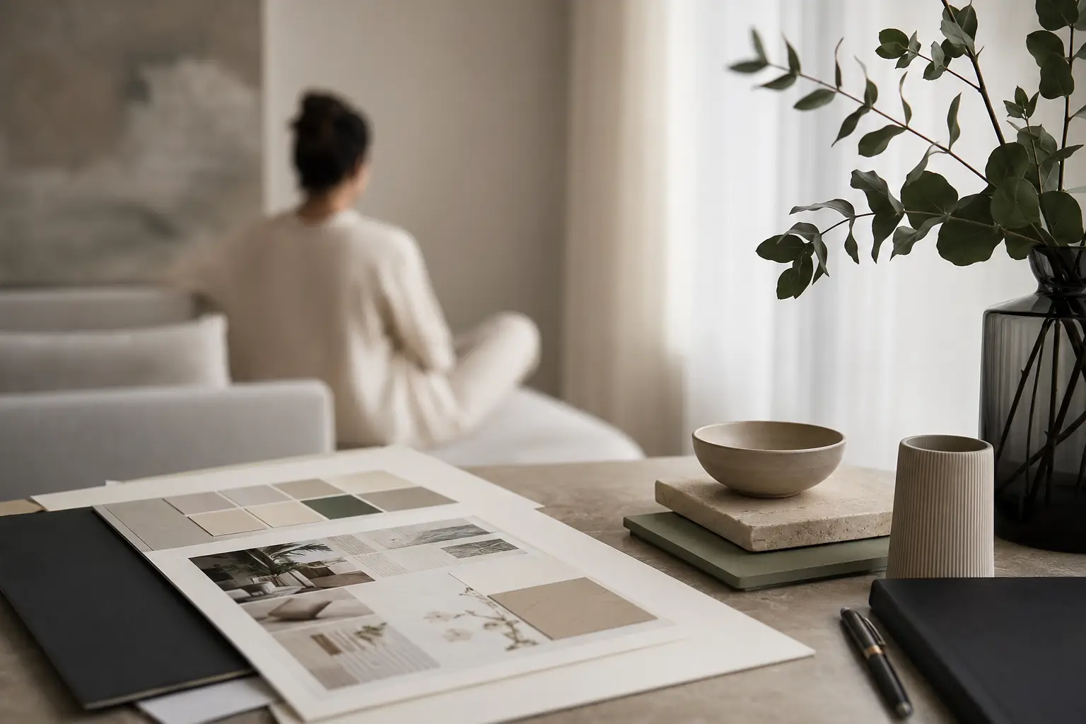 A polished public brand supported by a private founder working behind the scenes.