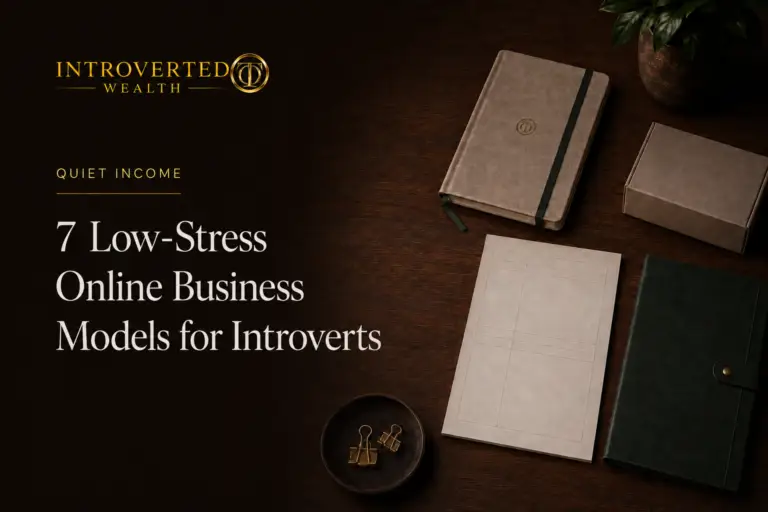 7 low-stress online business models for introverts — article cover