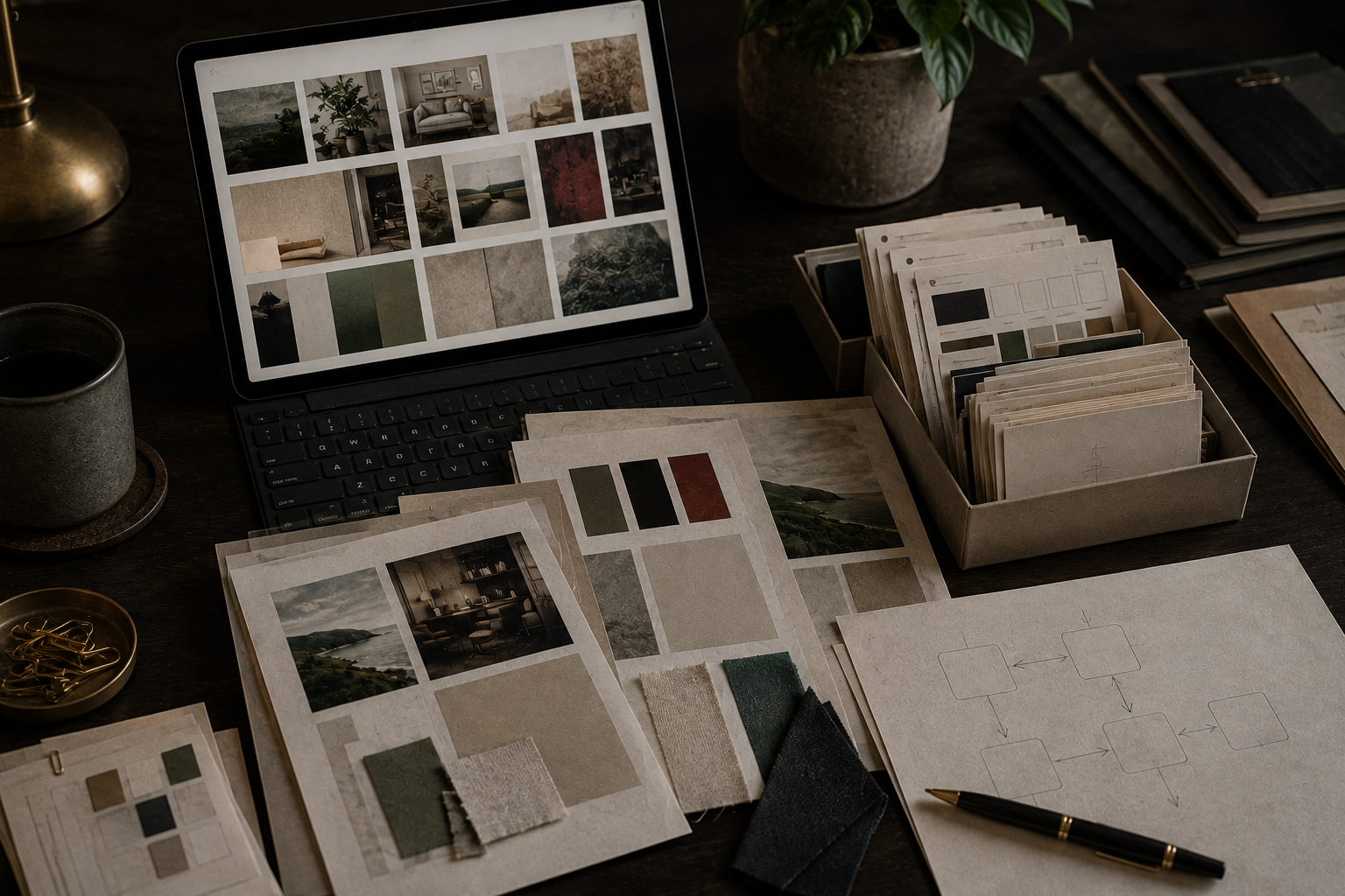 A curated research and design workspace for building digital products.